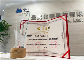 圣奧化學(xué)入選中國(guó)精細(xì)化工百?gòu)?qiáng)，位列第35名